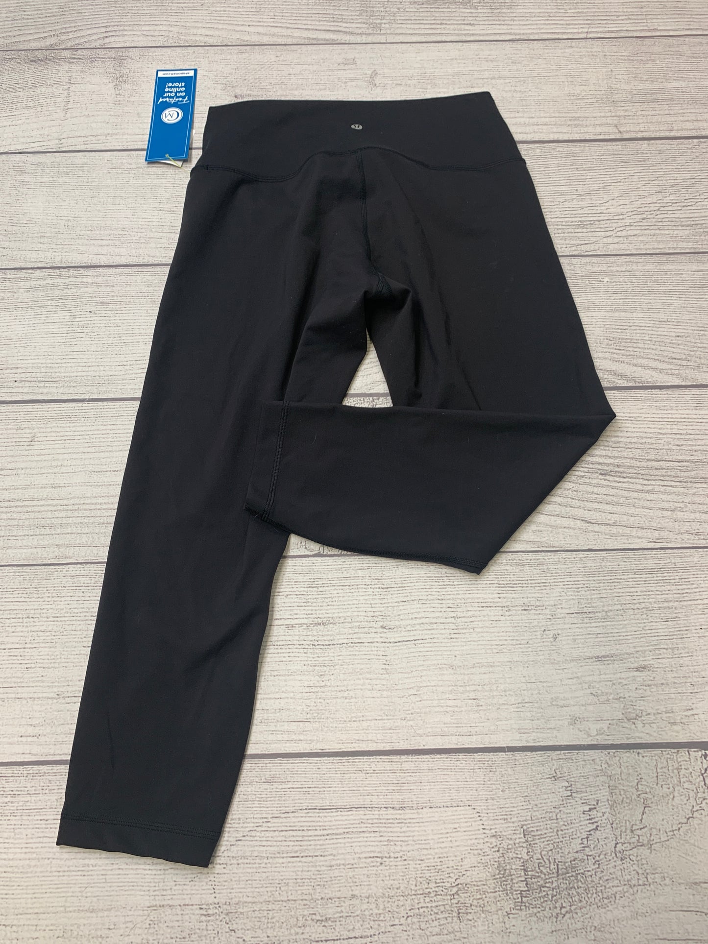 Black Athletic Capris Lululemon, Size L