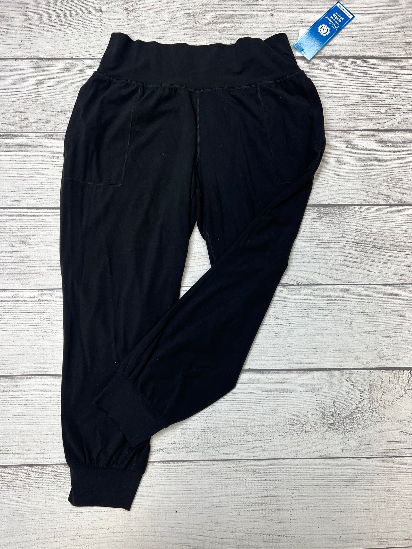 Black Athletic Pants Athleta, Size Xl