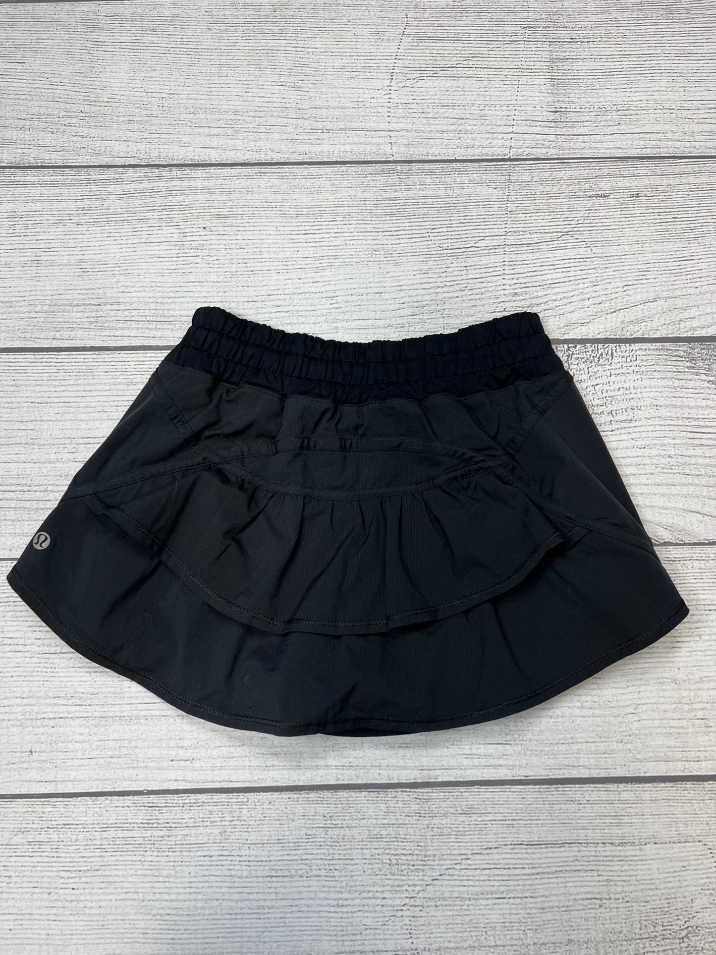 Black Athletic Skirt Skort Lululemon, Size S