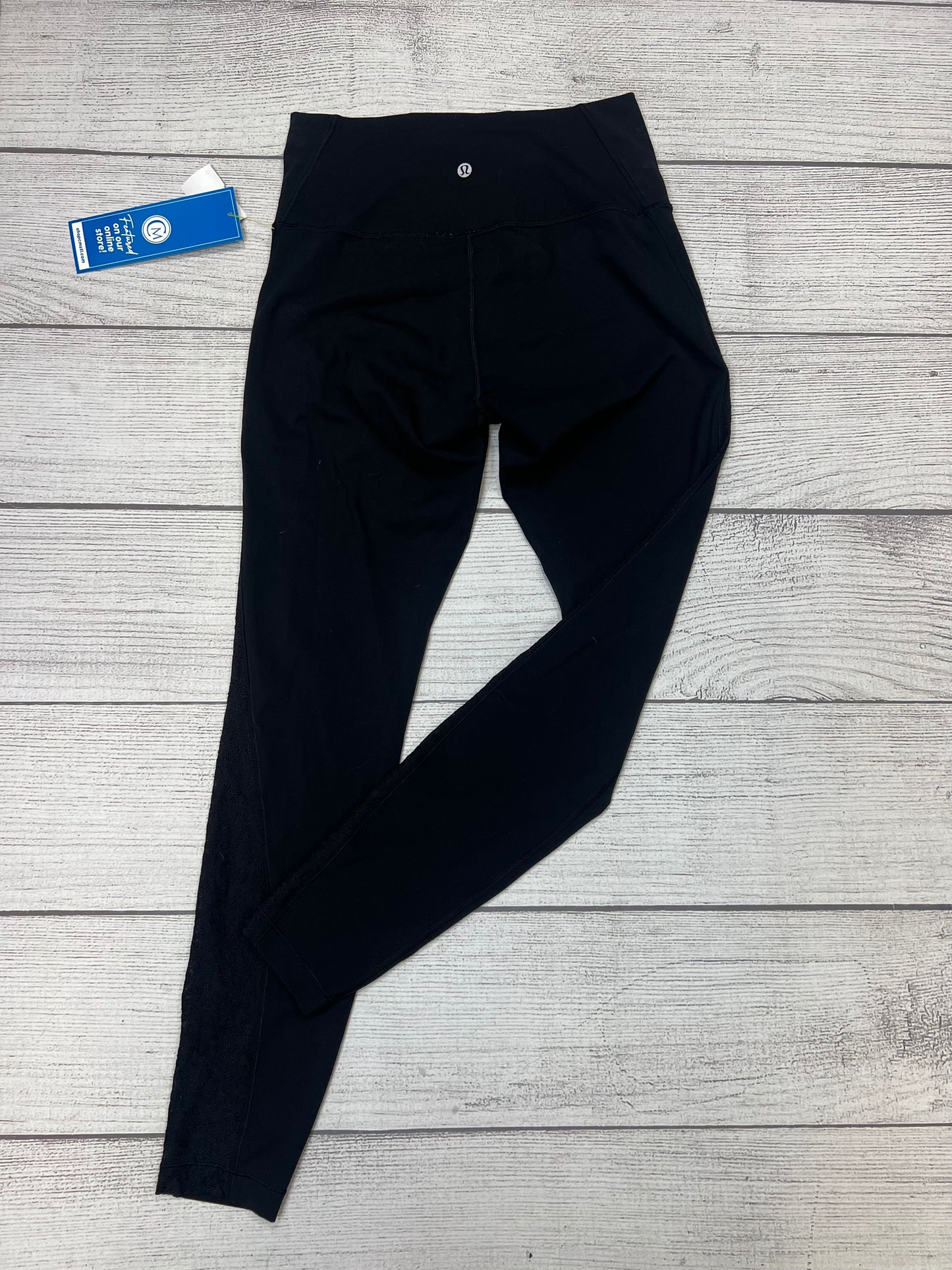 Black Athletic Leggings Lululemon, Size M