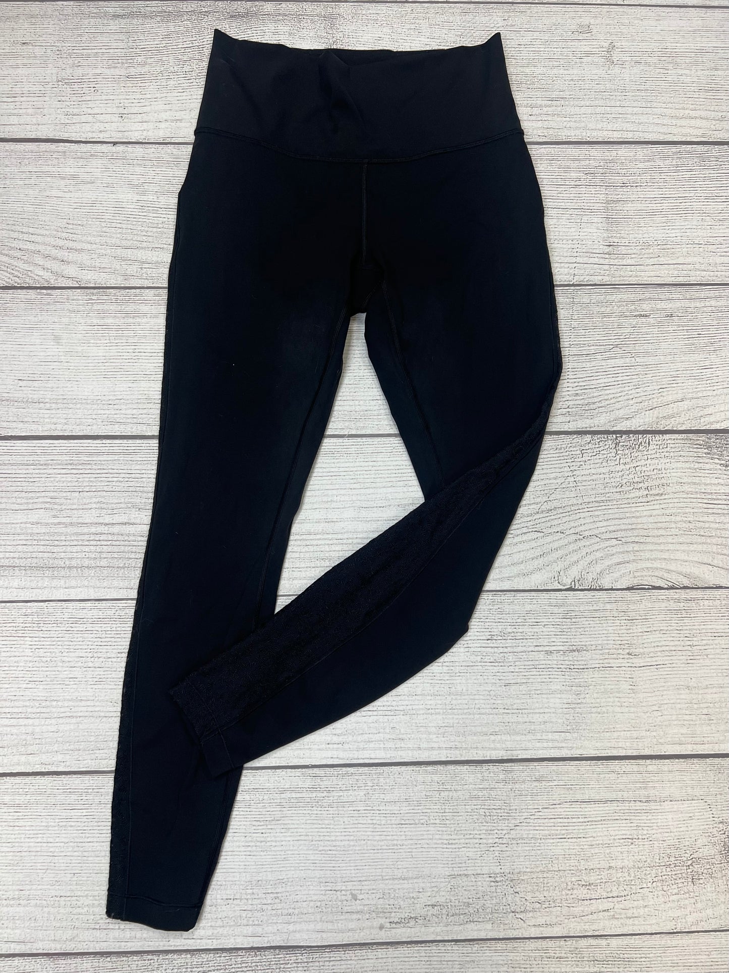 Black Athletic Leggings Lululemon, Size M