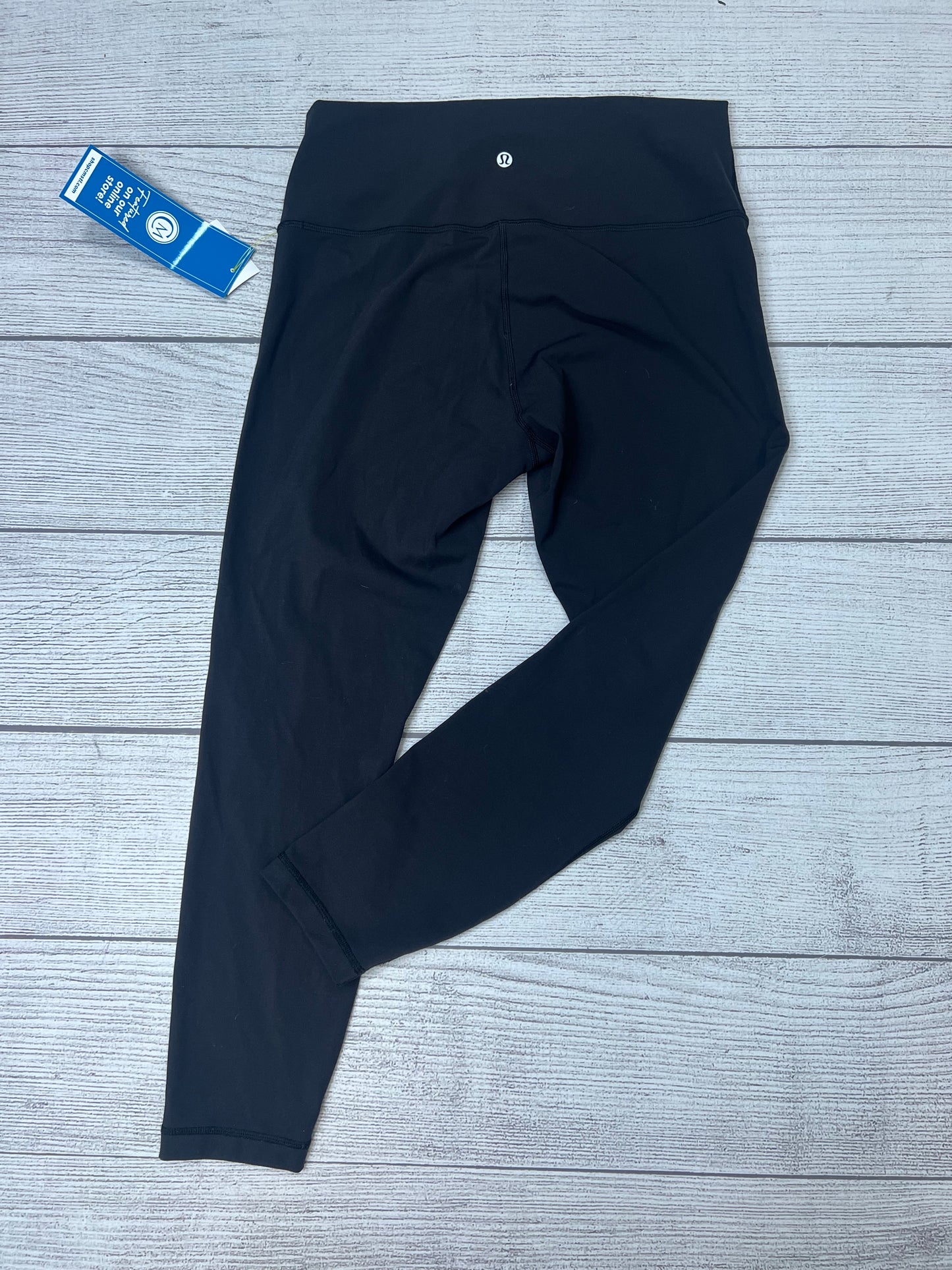 Black Athletic Leggings Lululemon, Size 10