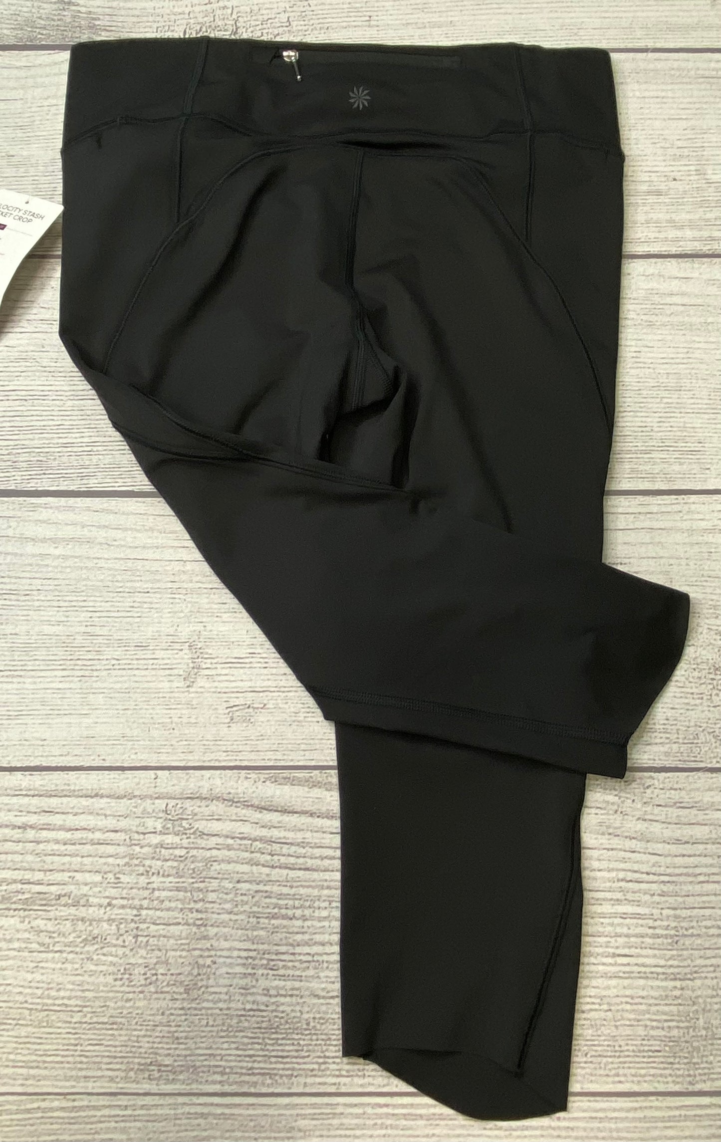 Black Athletic Capris Athleta, Size S