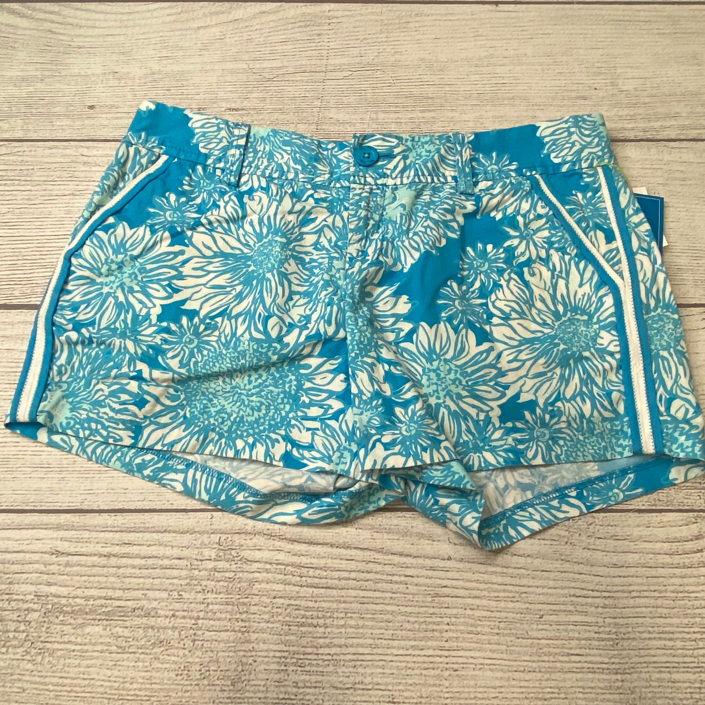 Blue White Shorts Lilly Pulitzer, Size 8