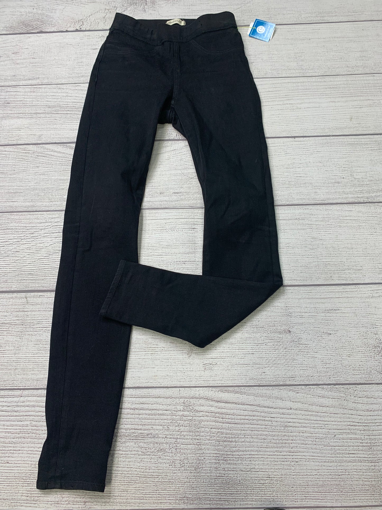 Black Pants Ankle Madewell, Size 0