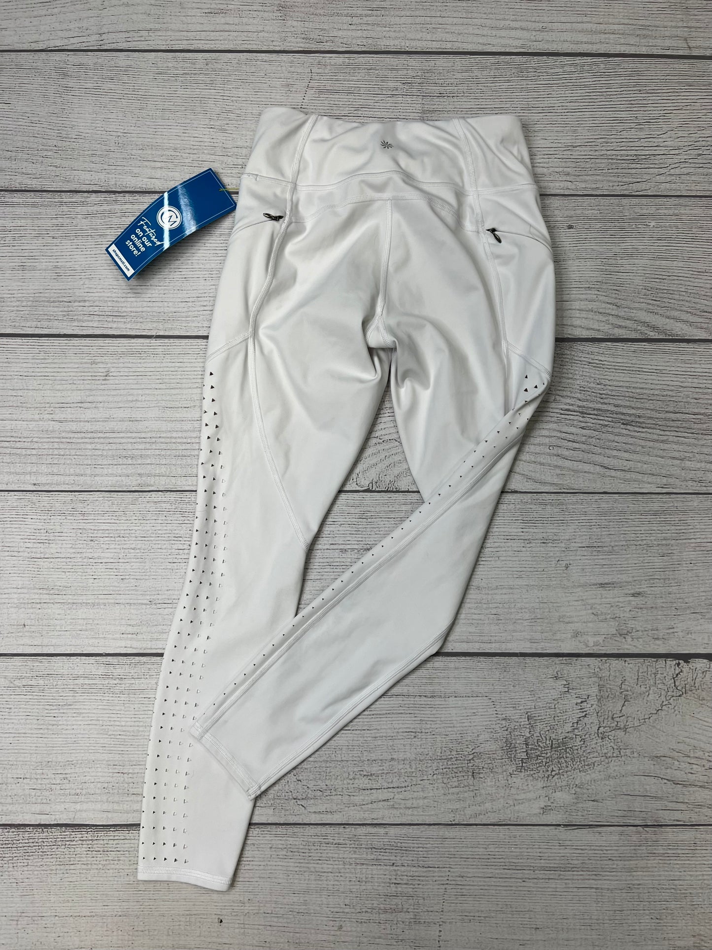 White Athletic Leggings Athleta, Size Xs