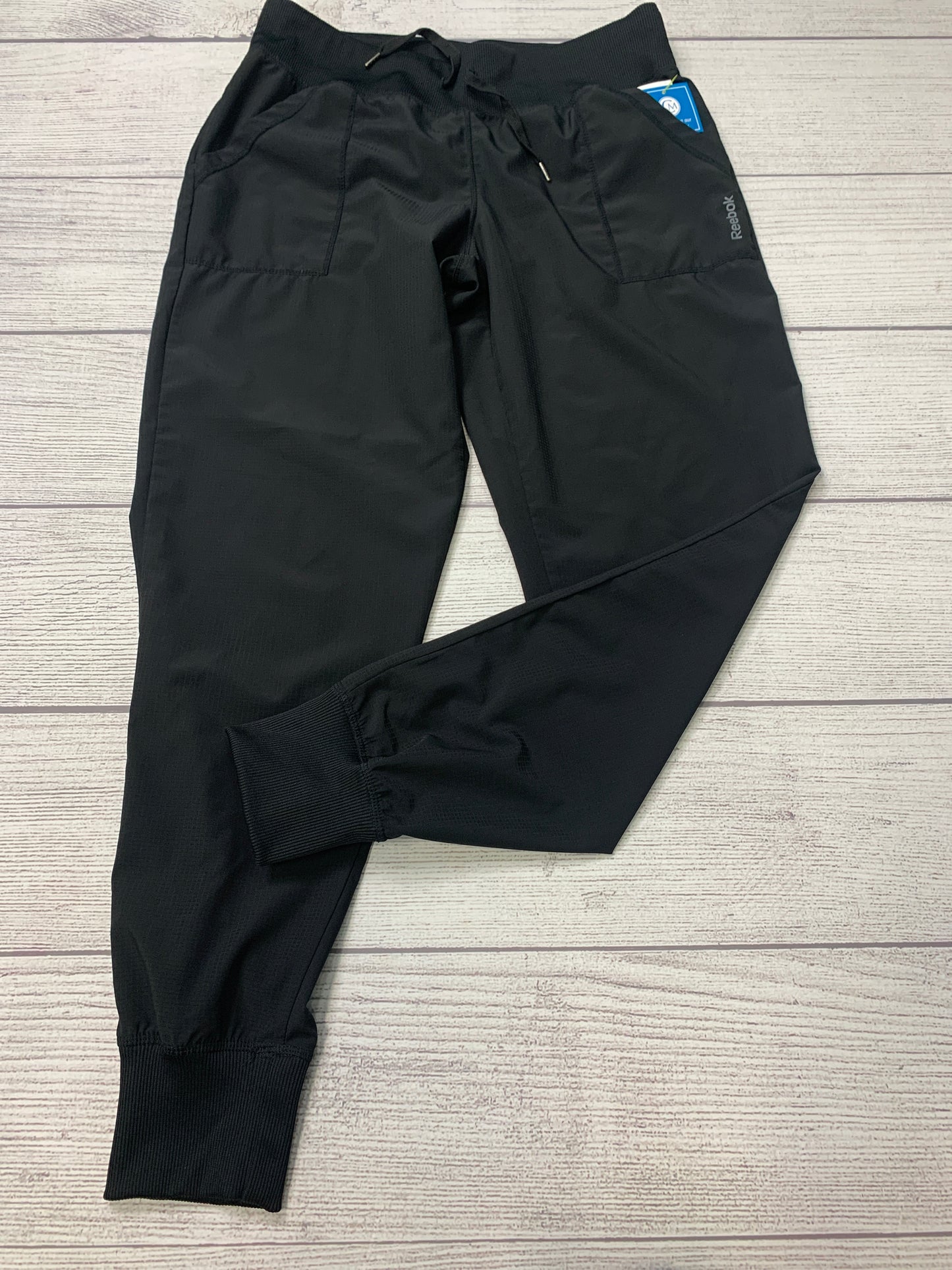 Black Athletic Pants Reebok, Size M