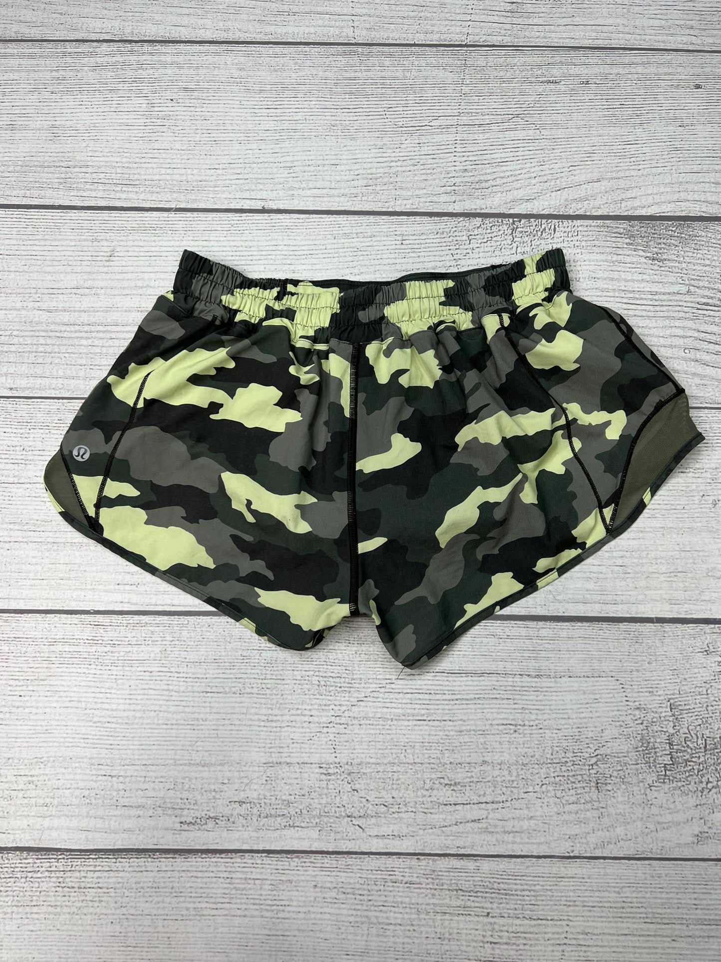 Athletic Shorts By Lululemon In Camoflauge, Size: M