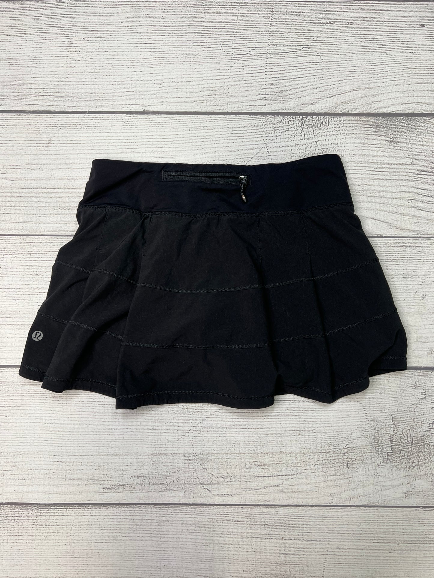 Athletic Skirt Skort By Lululemon In Black, Size: S