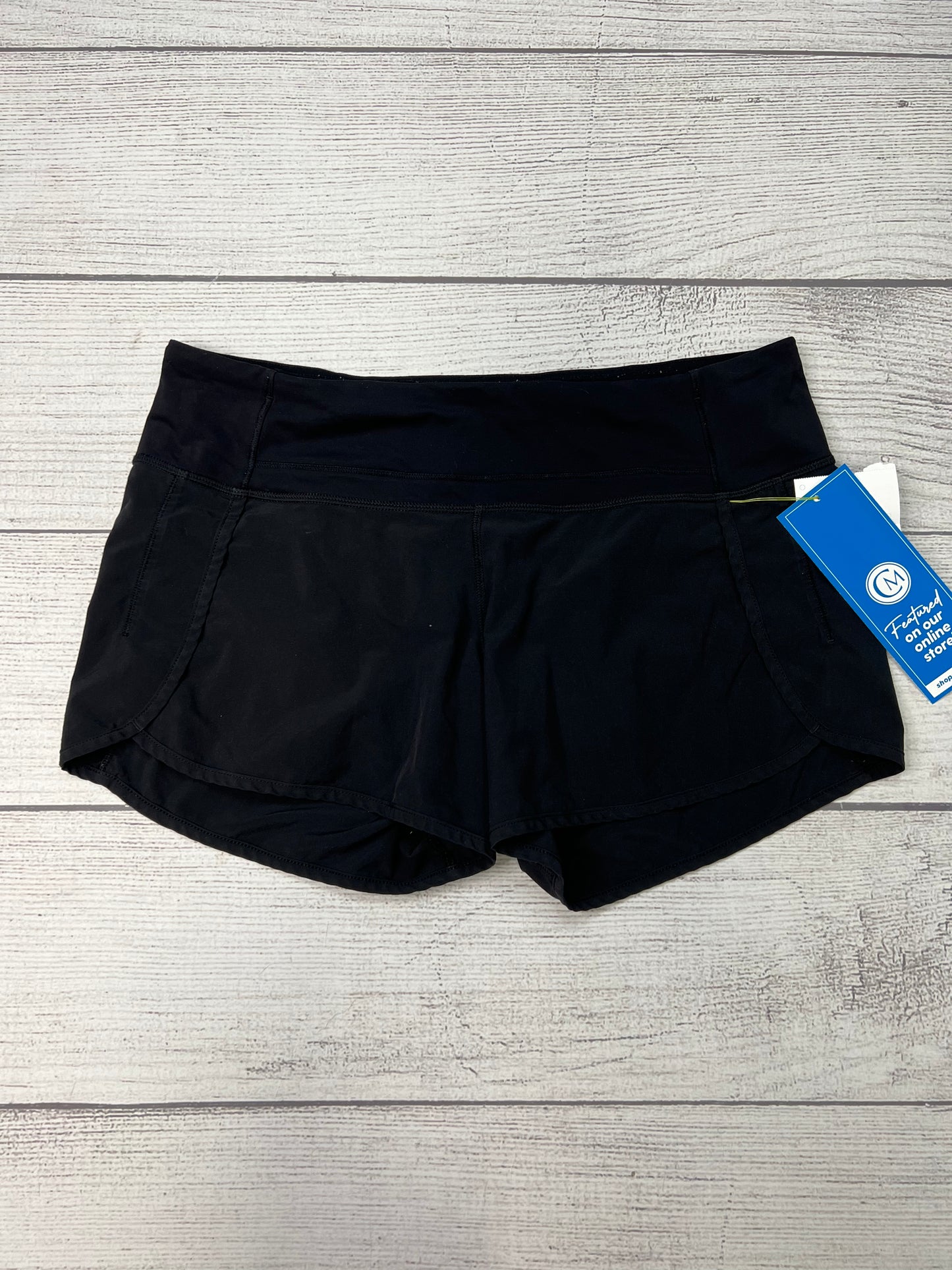 Athletic Shorts By Lululemon In Black, Size: M