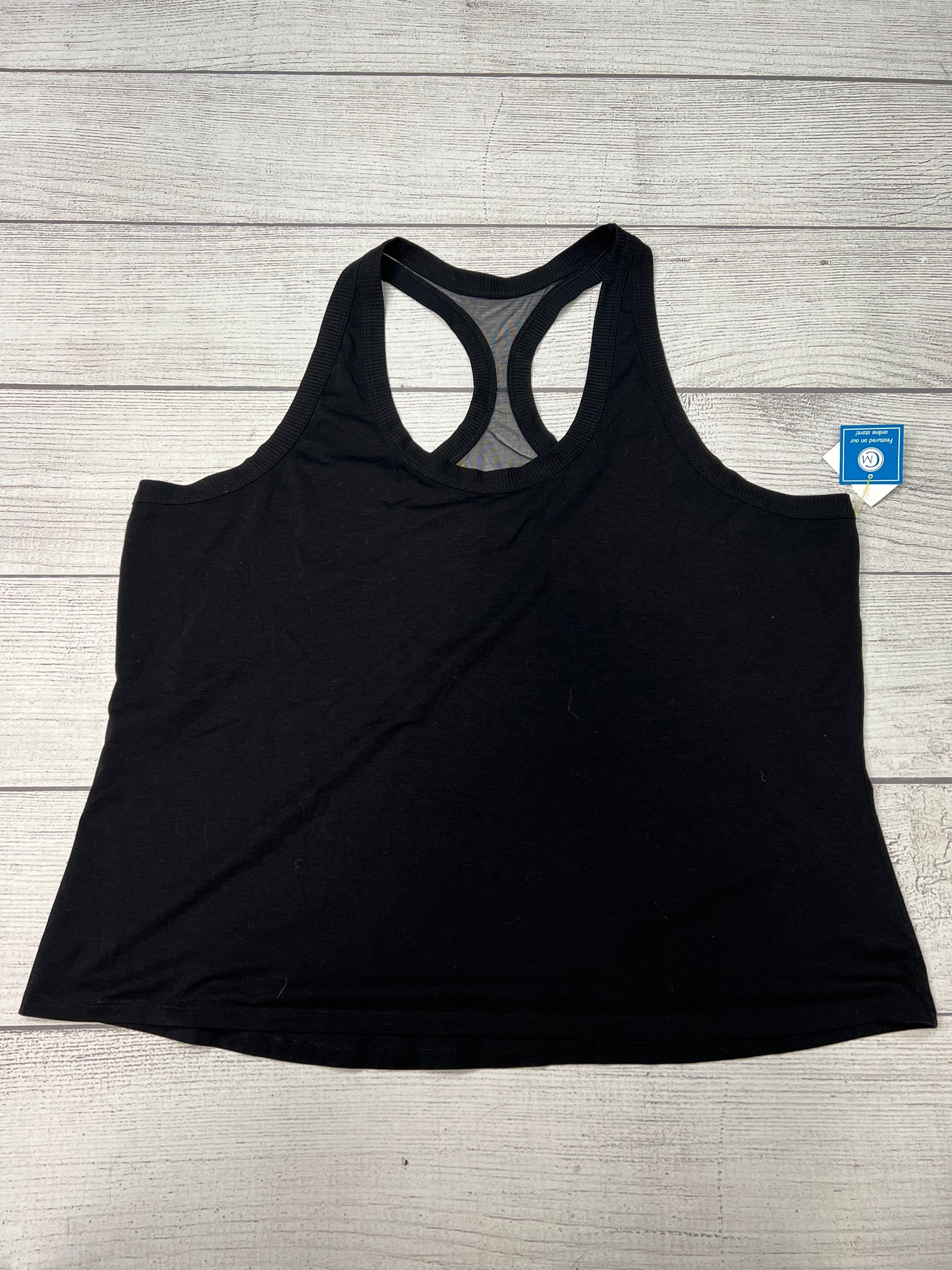 Athletic Tank Top By Athleta In Black, Size: 2x