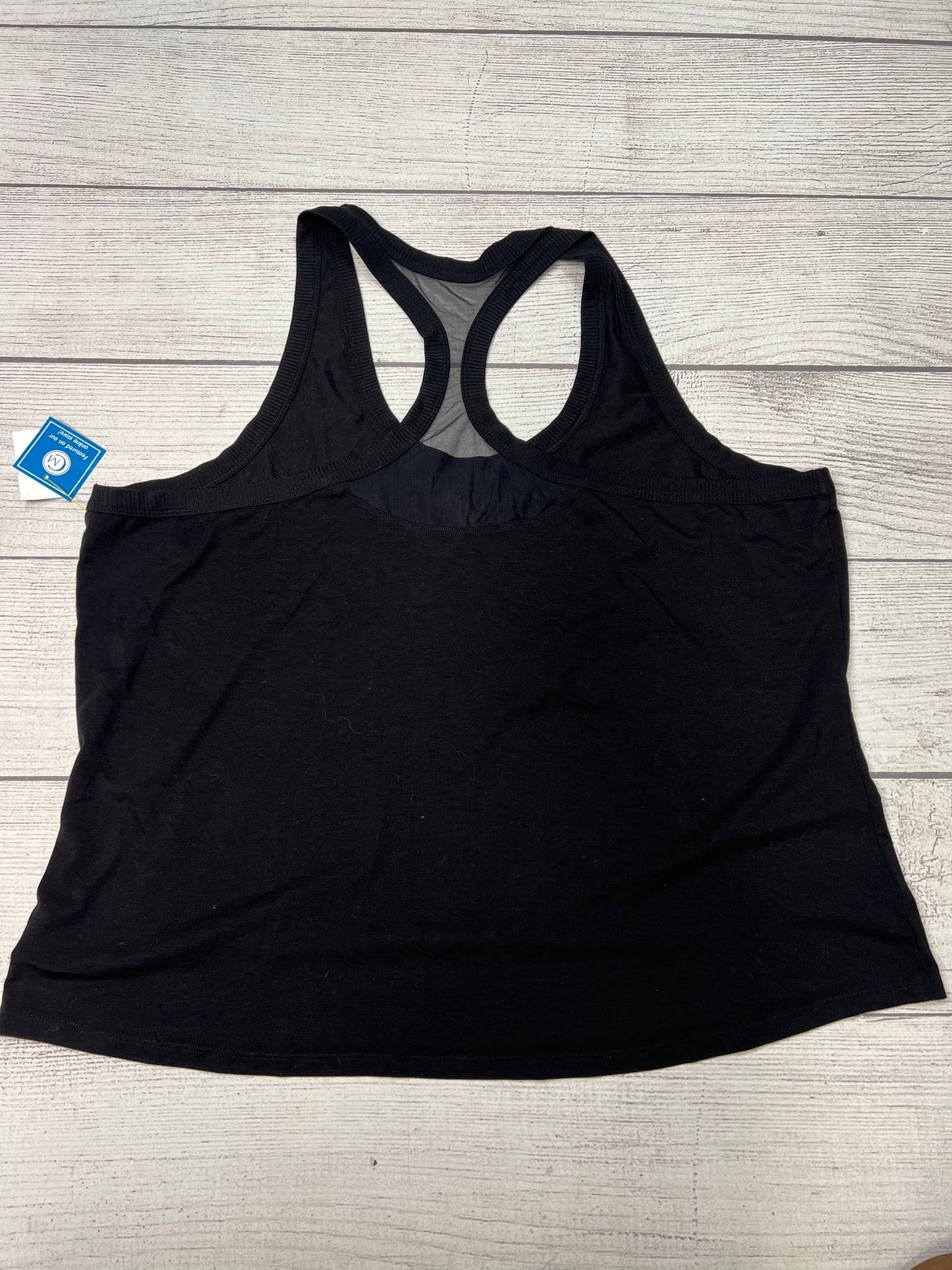 Athletic Tank Top By Athleta In Black, Size: 2x