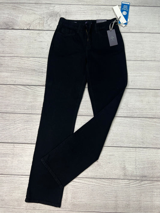 Jeans Straight By Not Your Daughters Jeans In Black, Size: 4