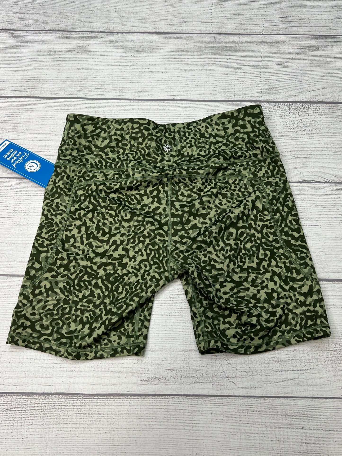 Athletic Shorts By Athleta In Green, Size: L