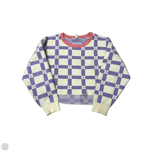 Sweater By Daily Practice By Anthropologie In Pink & Purple, Size: M