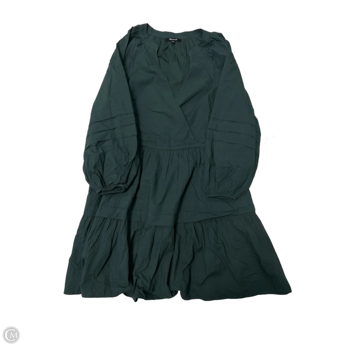 Dress Casual Midi By Madewell In Teal, Size: Xs