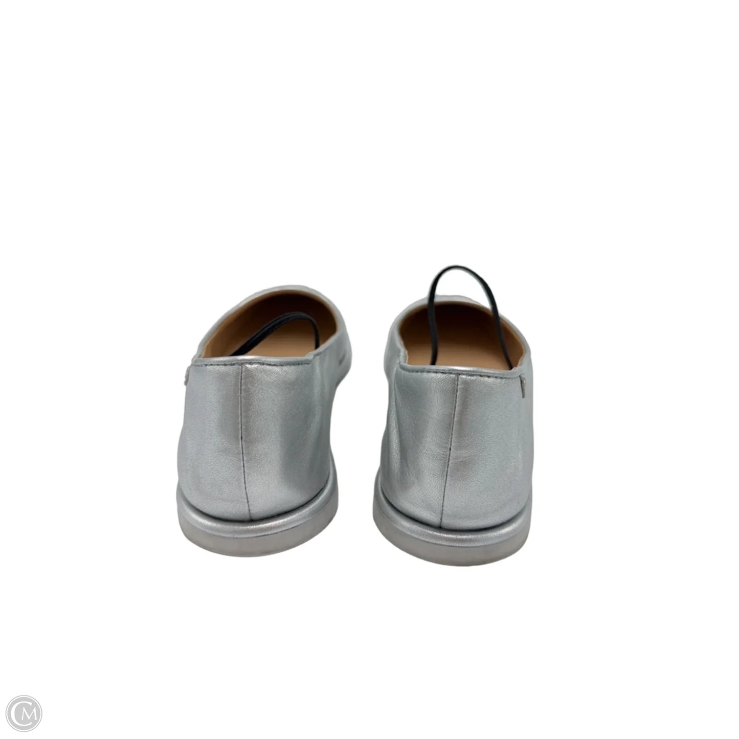 Coach Emilia Metallic Mary Jane Designer Shoes, Size: 6.5
