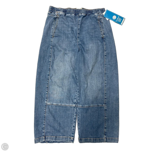 Jeans Wide Leg By Pilcro In Blue Denim, Size: 12