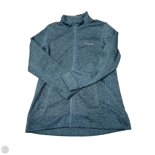 Columbia Fleece Jacket in Blue, Size XL