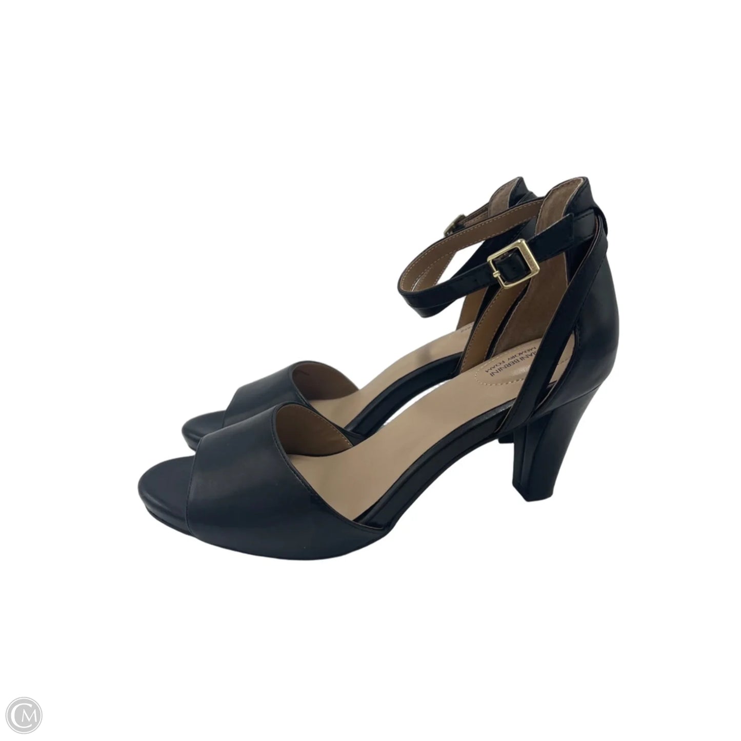New! Shoes Heels Block By Giani Bernini In Black, Size: 8