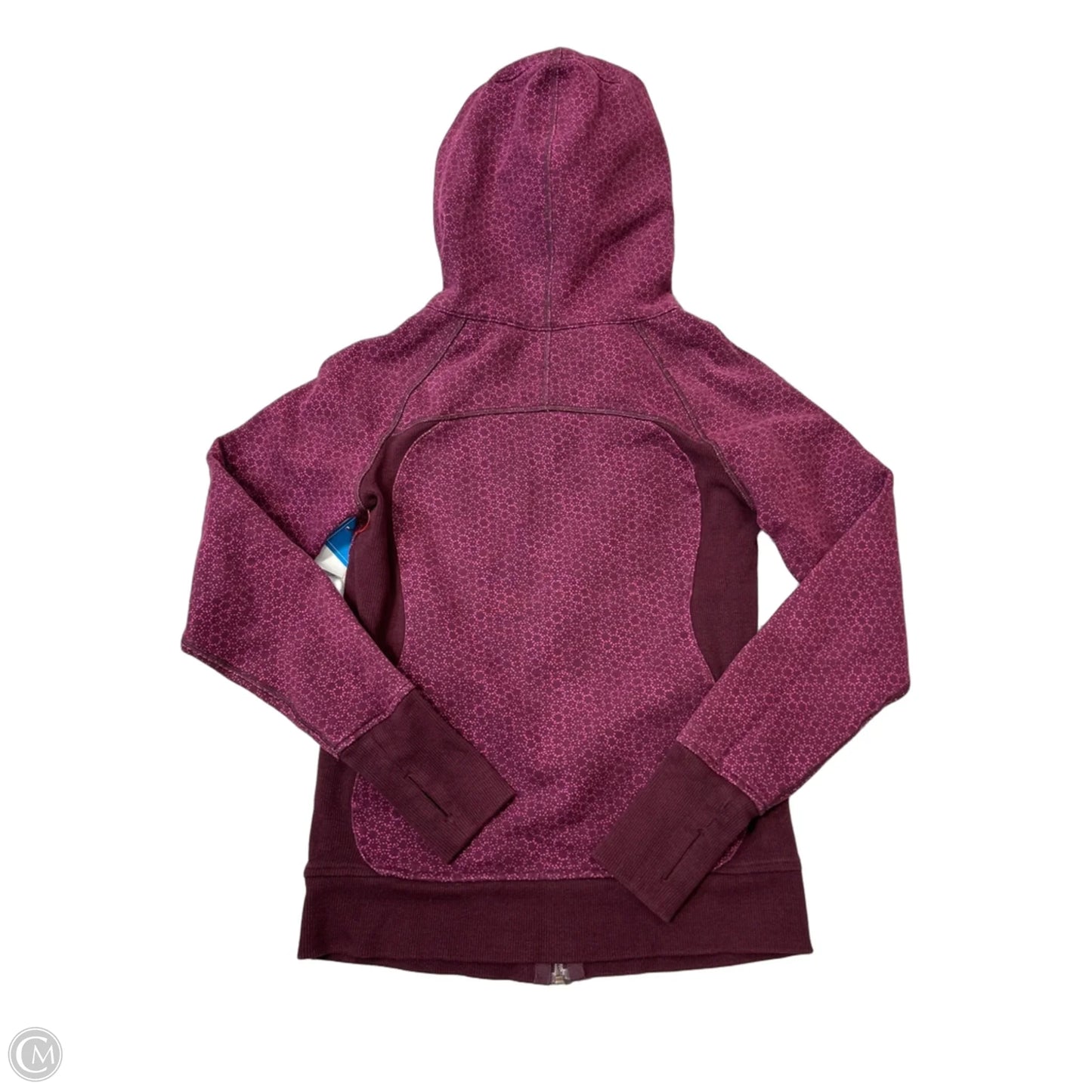 Athletic Jacket By Lululemon In Maroon, Size: 6