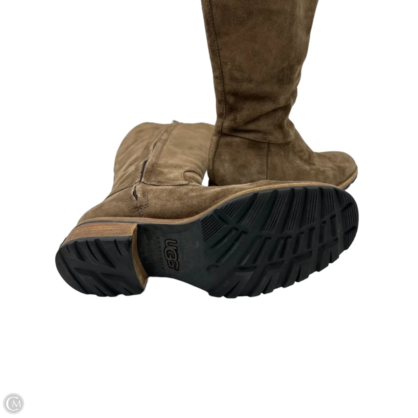 Boots Designer By UGG In Brown, Size: 8