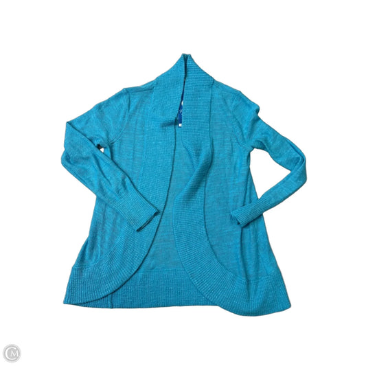 Sweater Cardigan Designer By Lilly Pulitzer In Blue, Size: M