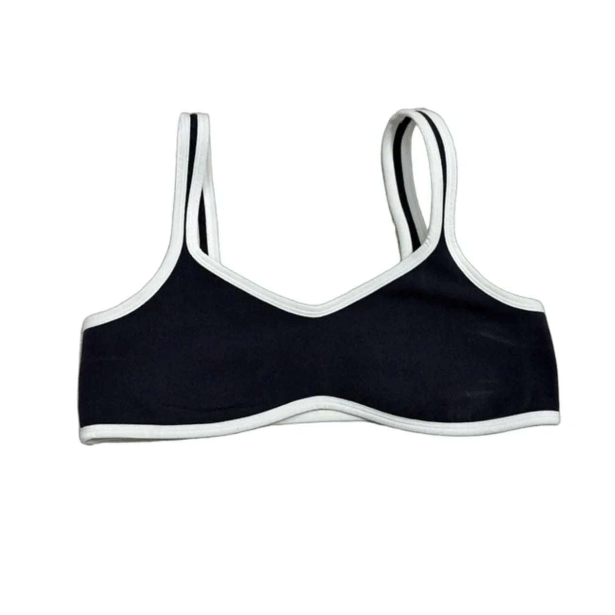 Athletic Bra By Free People In Black & White, Size: Xl