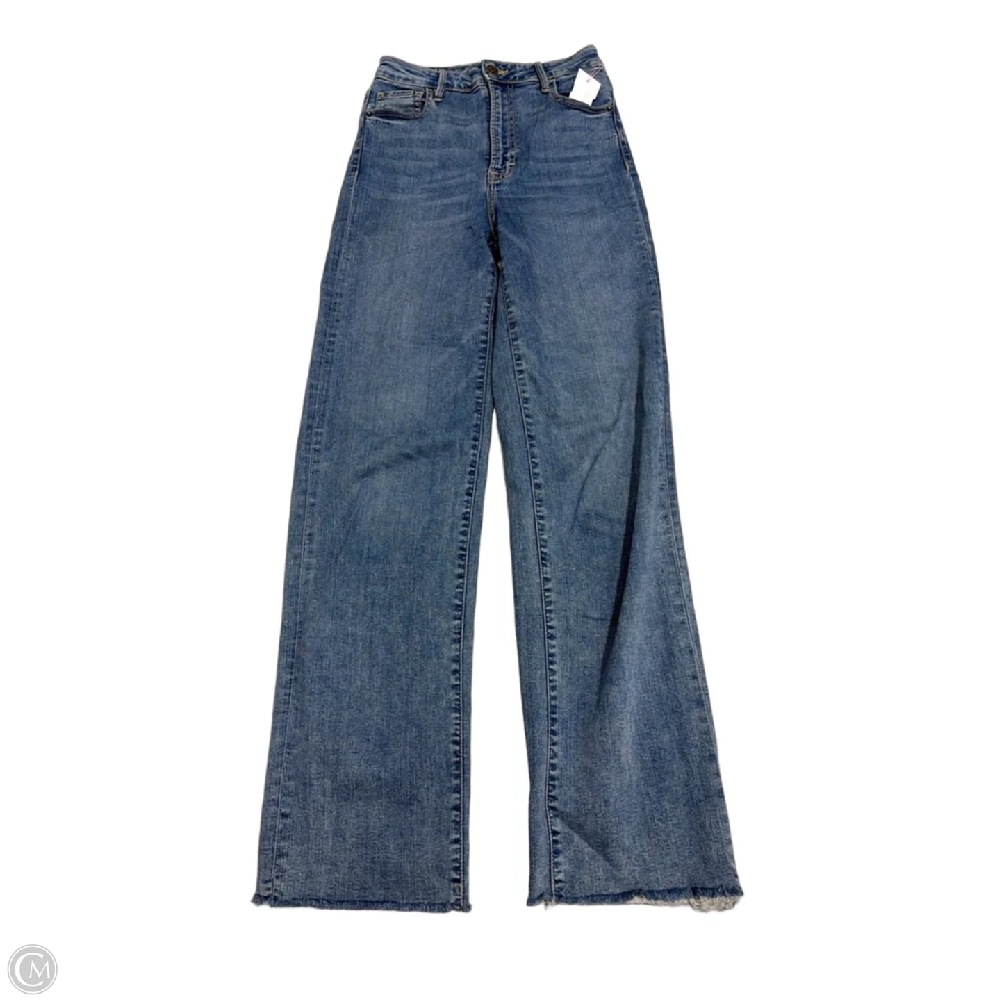 Jeans Straight By Carly Jean In Blue Denim, Size: 0