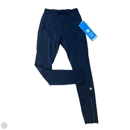 Athletic Leggings By Lululemon In Black, Size: Xs