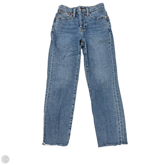 Jeans Boyfriend By Madewell In Blue, Size: 00p