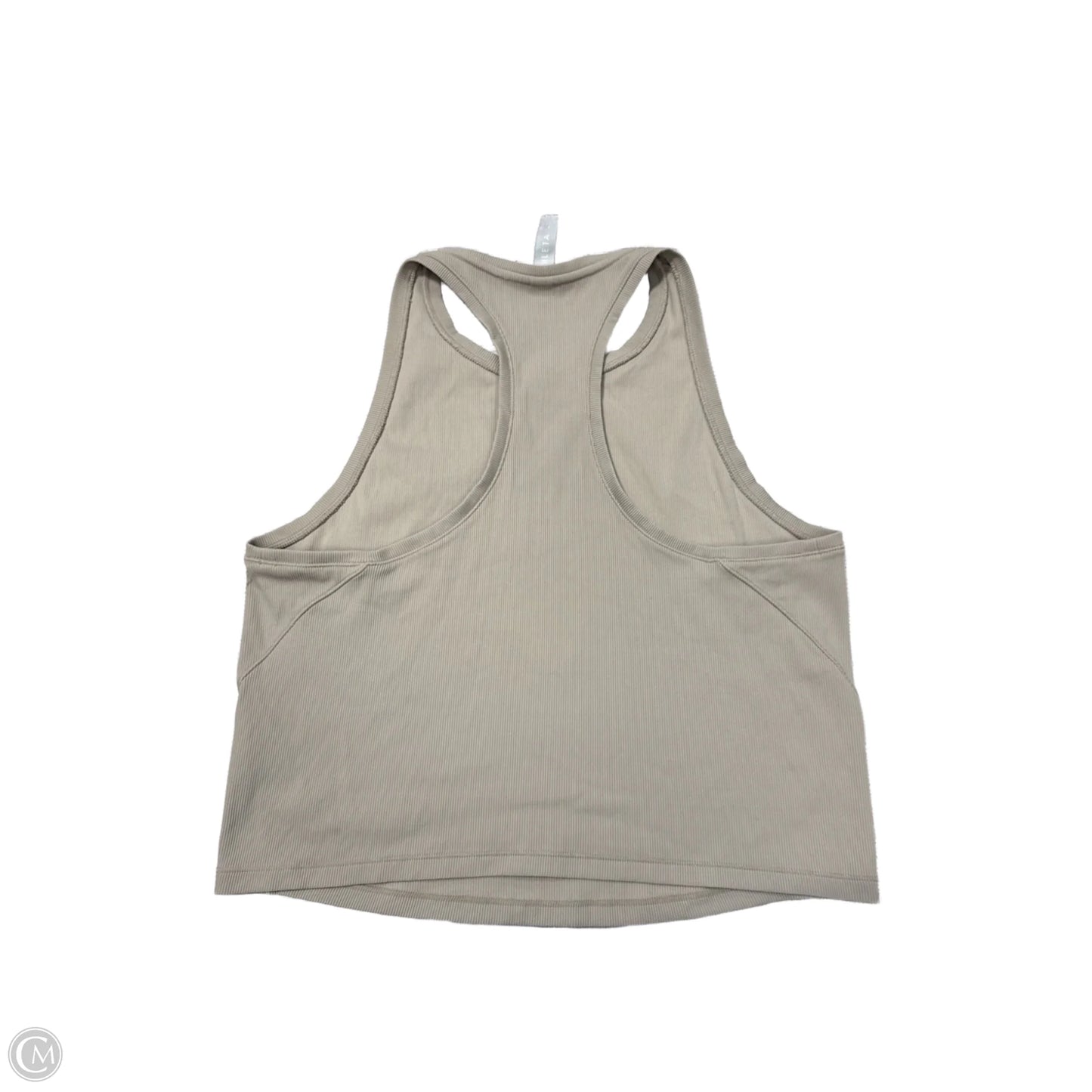 Athletic Tank Top By Athleta In Beige, Size: L