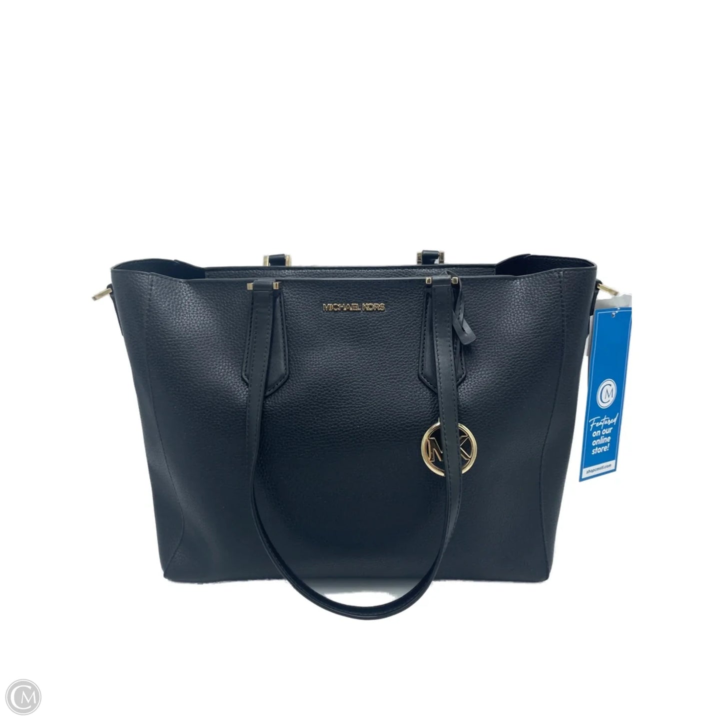 Zip-Top Tote / Leather Handbag Designer By Michael Kors