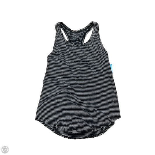 Athletic Tank Top By Lululemon In Striped Pattern, Size: S