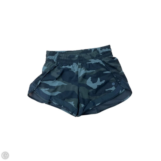 Athletic Shorts By Athleta In Camouflage Print, Size: Xxs