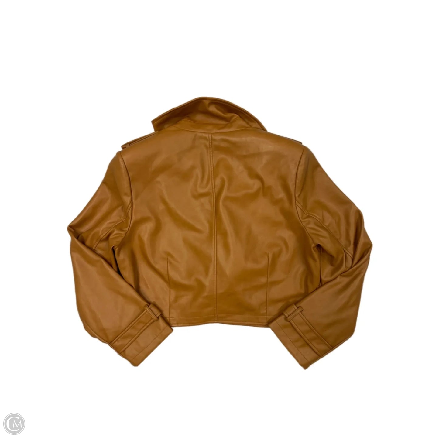 Jacket Leather By Avec Les Filles In Brown, Size: L
