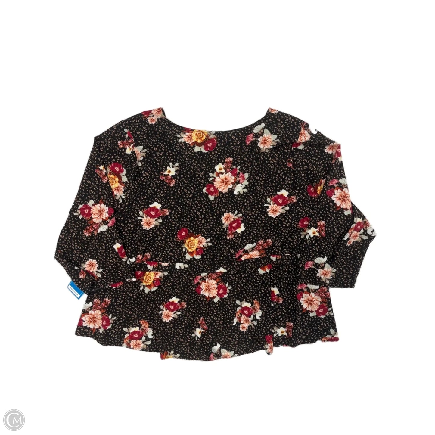 Top Long Sleeve By Torrid In Floral Print, Size: 4x