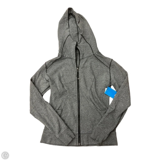 Athletic Jacket By Lululemon In Grey, Size: S