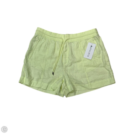Athletic Shorts By Athleta In Yellow, Size: Xl