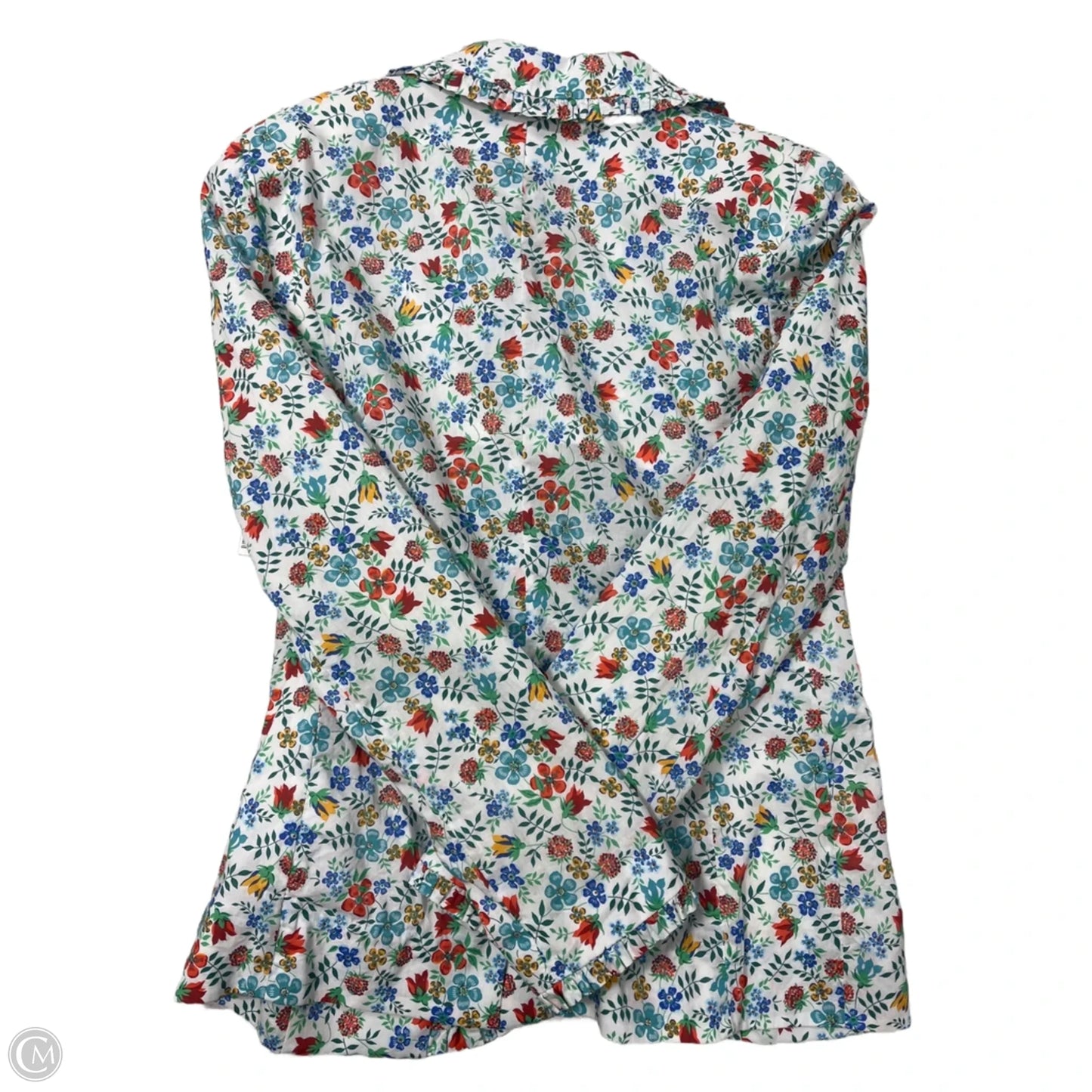 Blazer By J. Crew In Floral Print, Size: Xs