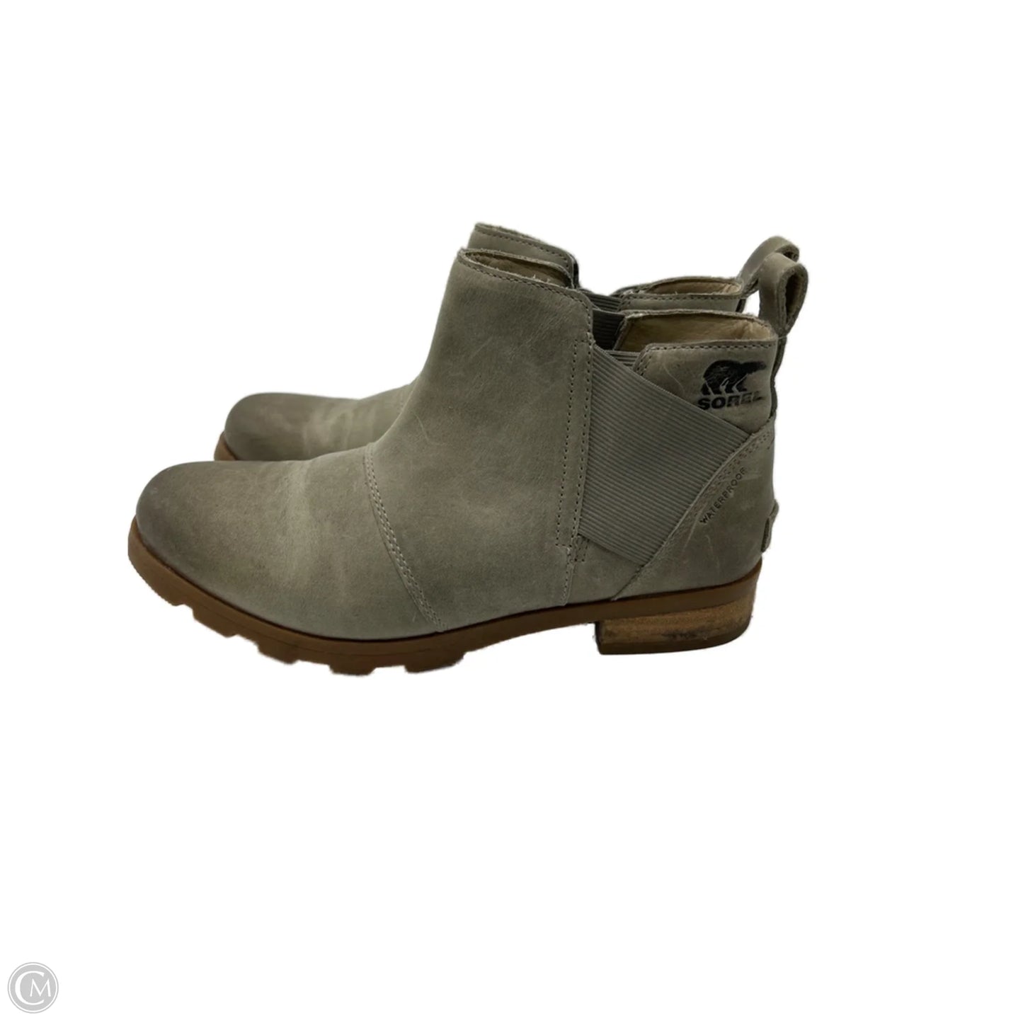 Boots Designer By Sorel In Grey, Size: 8