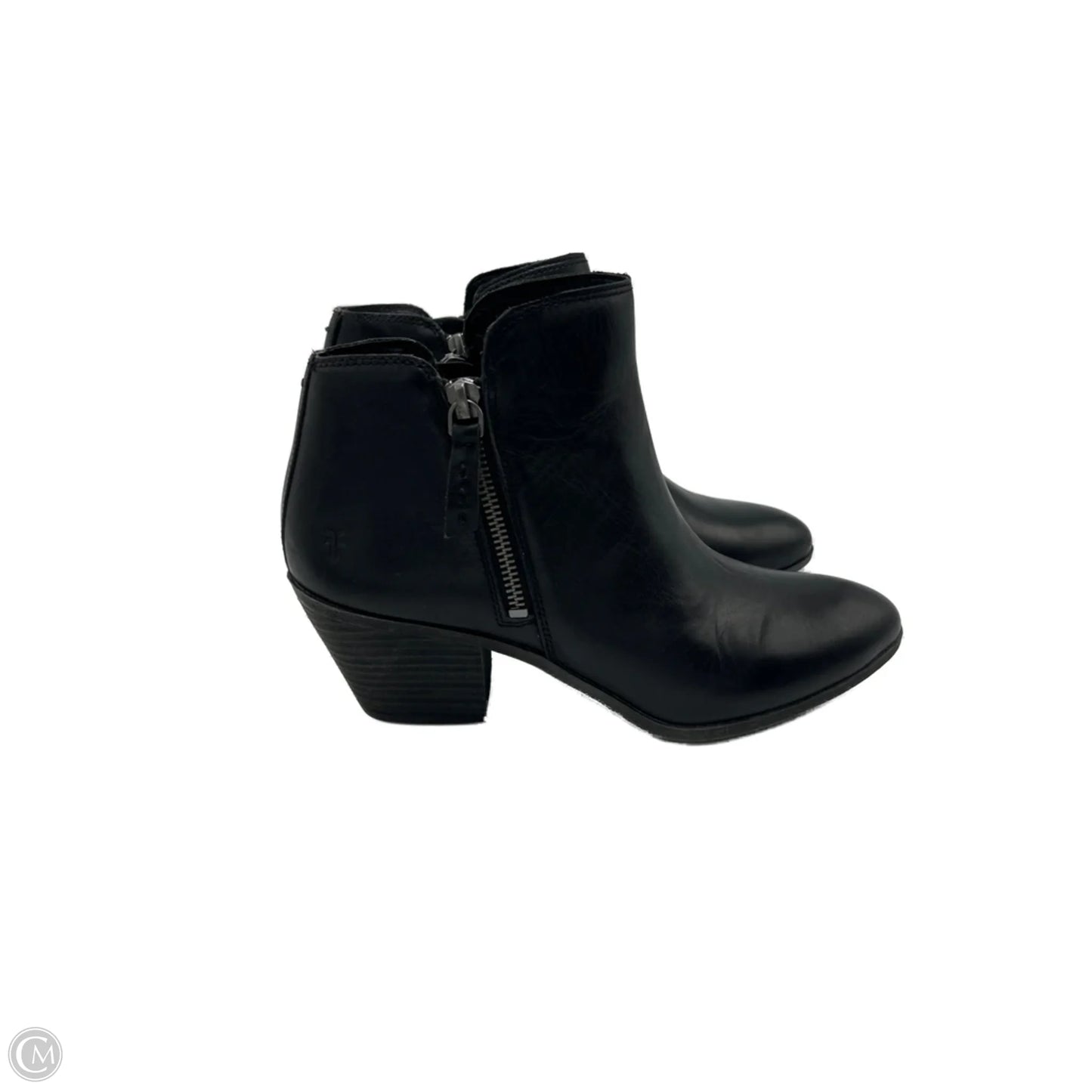 Boots Designer By Frye In Black, Size: 9