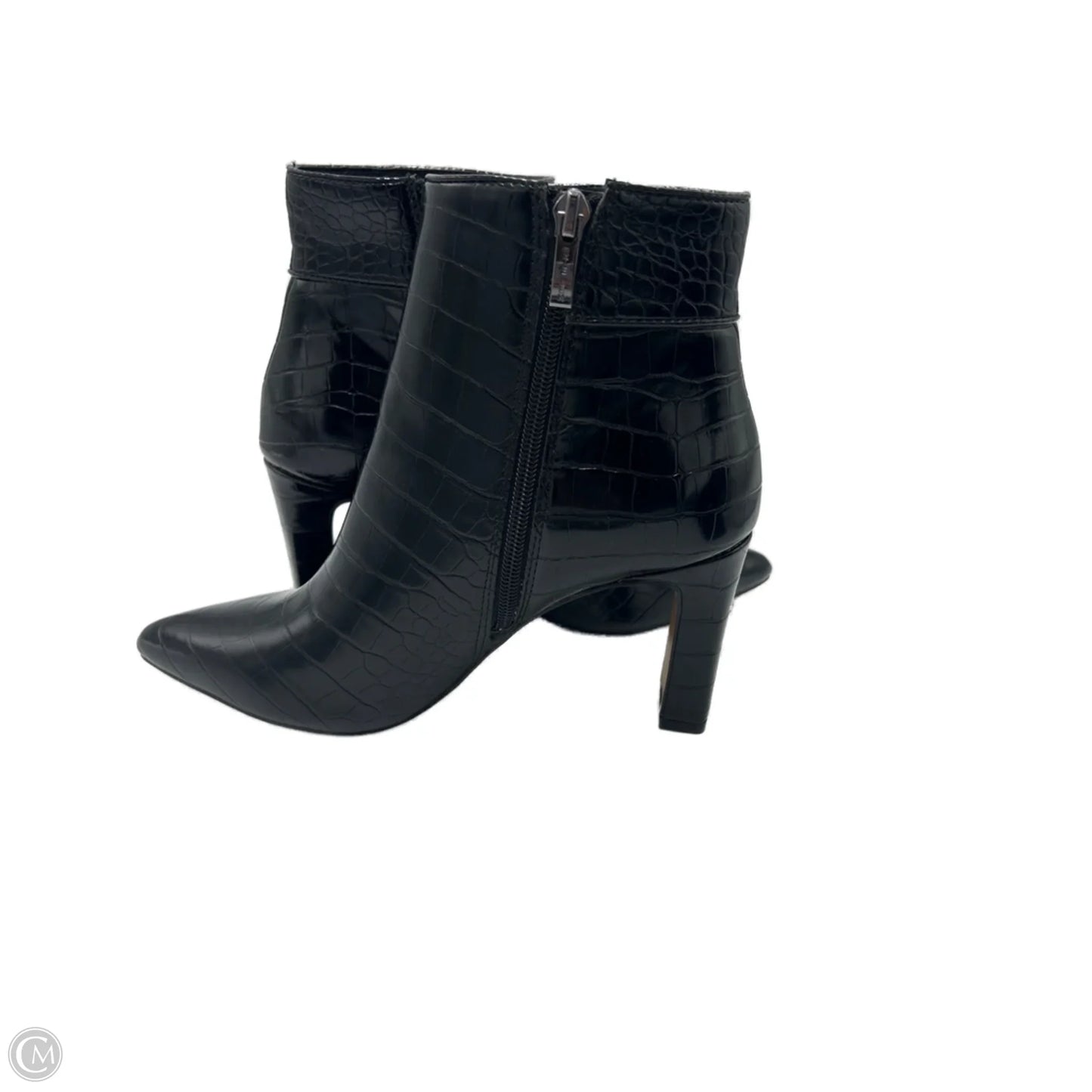 Boots Ankle Heels By Steve Madden In Black, Size: 8