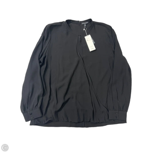 Top Long Sleeve By Eileen Fisher In Black, Size: L
