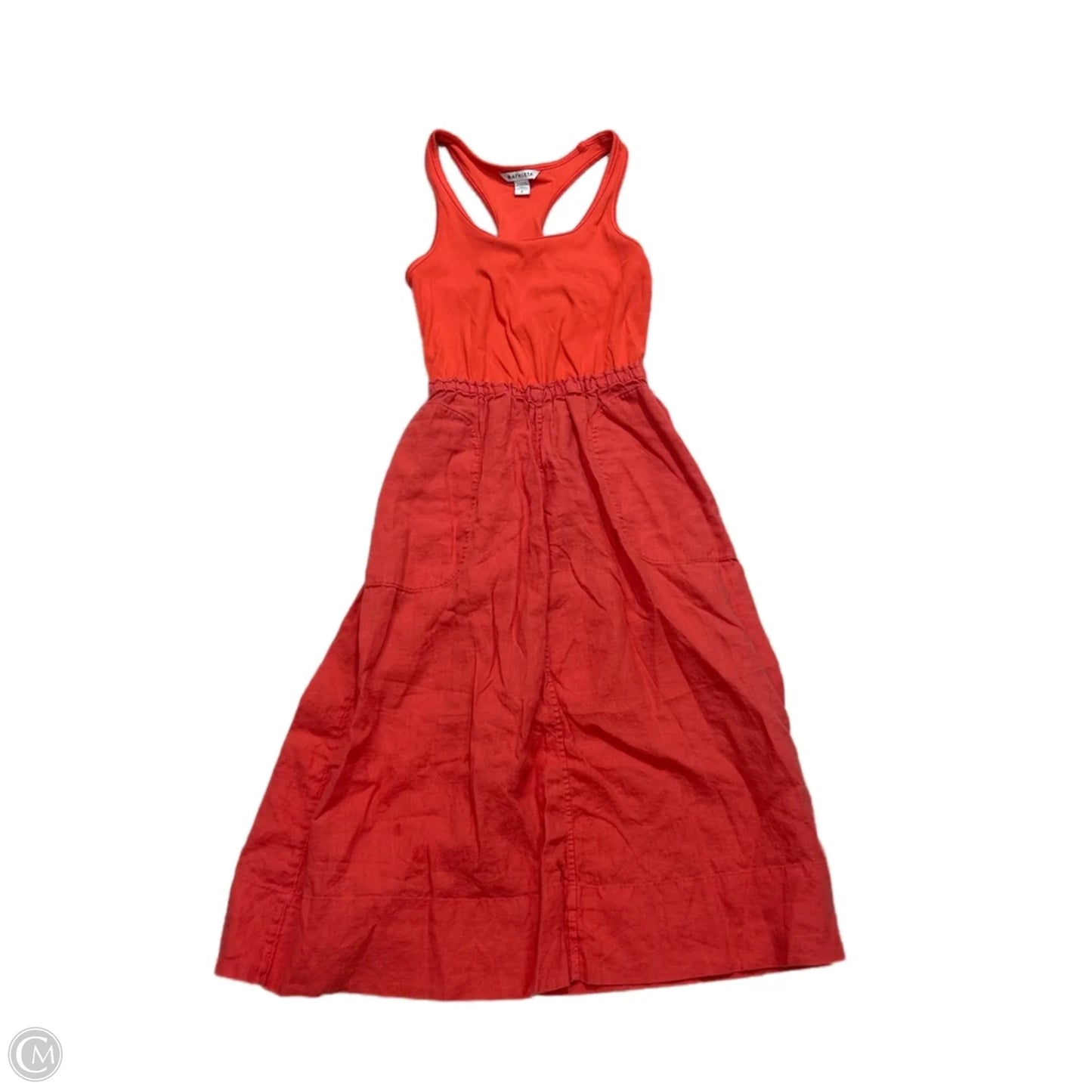 Dress Casual Maxi By Athleta In Red, Size: S