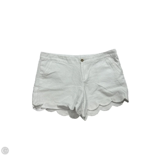 Shortalls Designer By Lilly Pulitzer In White, Size: 14