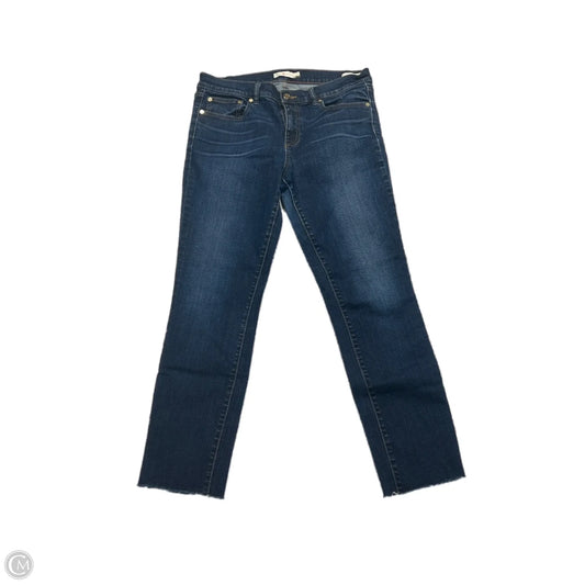 Jeans Designer By Tory Burch In Blue Denim, Size: 10