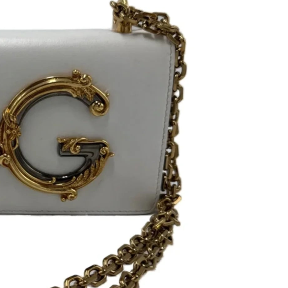 Dolce & Gabbana Girls Nappa Leather Shoulder Luxury Handbag