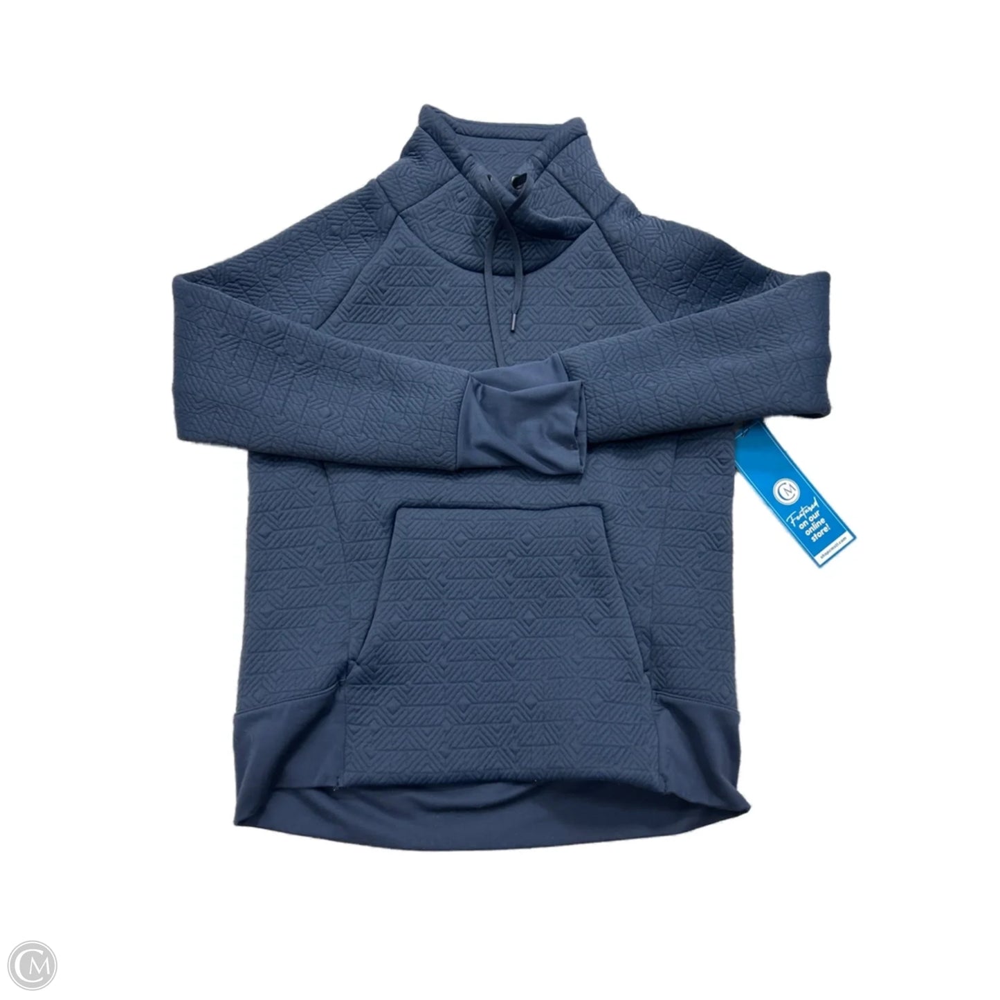 Athletic Sweatshirt Collar By Athleta In Navy, Size: Xs