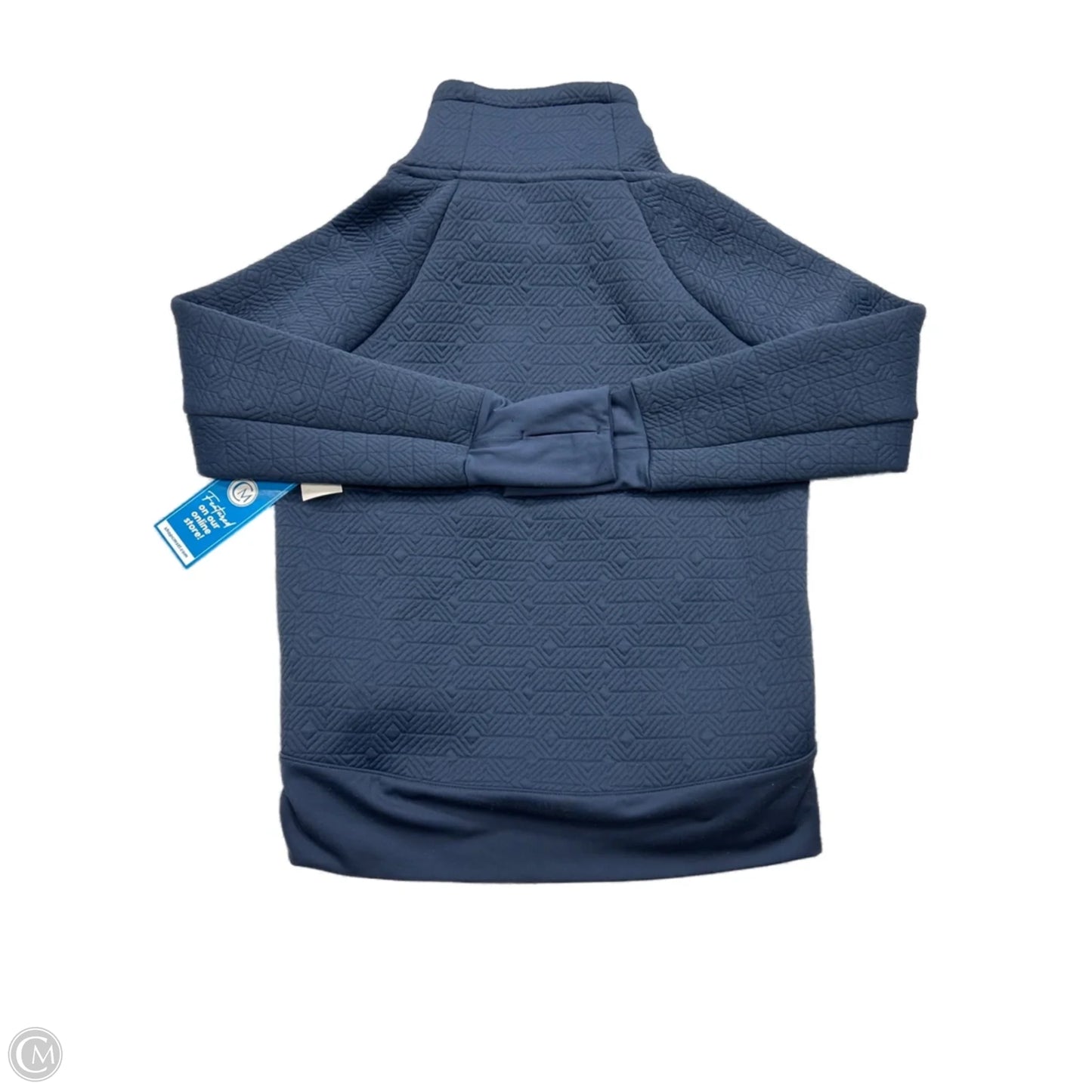 Athletic Sweatshirt Collar By Athleta In Navy, Size: Xs